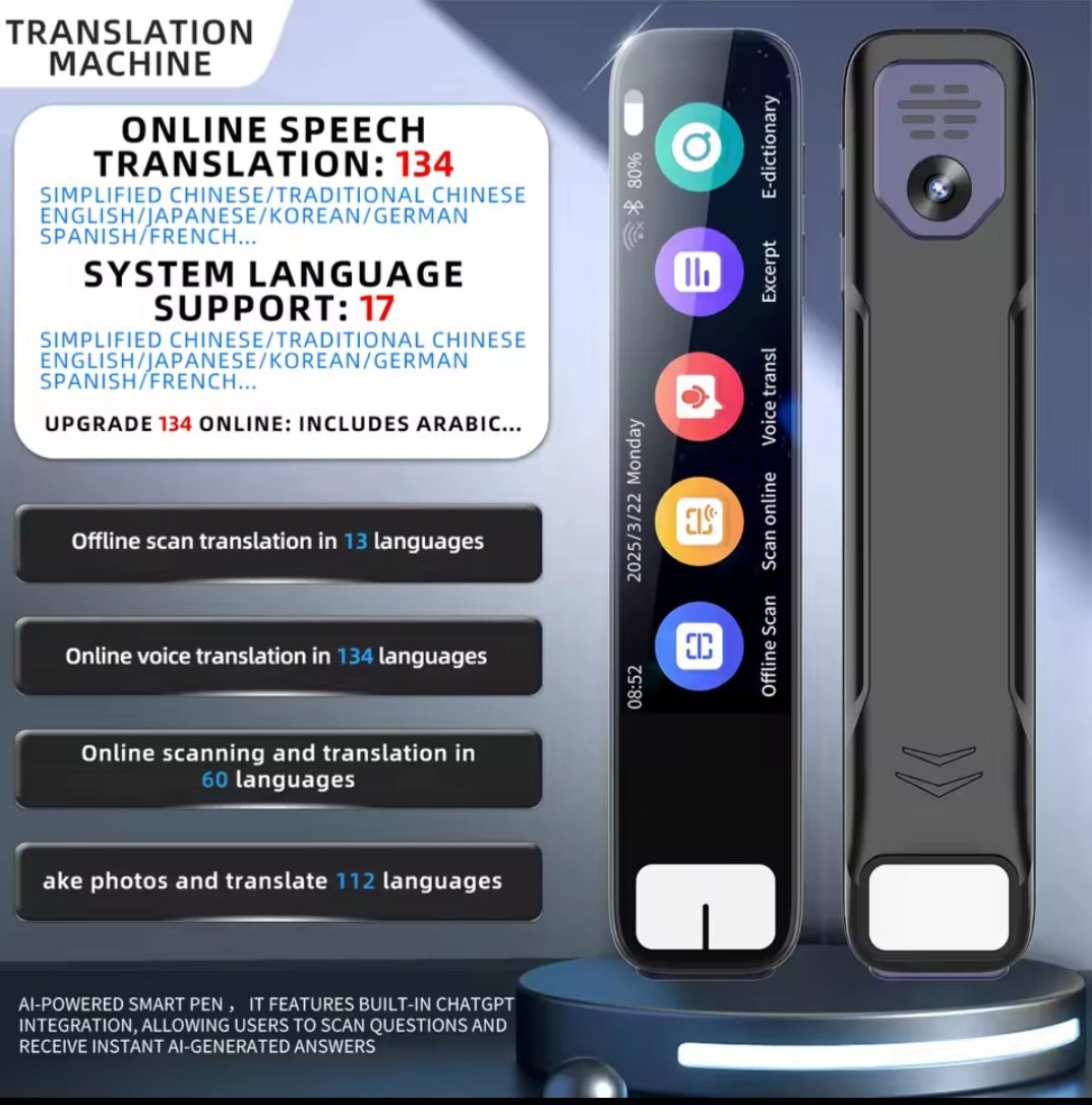 AI Smart Pen with Built-In ChatGPT Integration Scans Questions and Receives Instant AI-Generated Answers