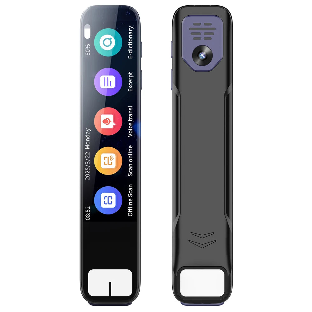 Smart Translator Pen Portable Scan Pen Offers Online Translation In134 Languages & 13 Offline Support For Dyslexia Accessories
